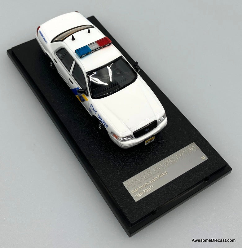 Ford Police Interceptor: New Jersey State Police 1:64 Diecast Model Car by Rollin