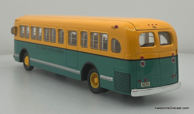 GM 4509 "Old Look" De Camp Bus Lines: Montclair NJ 1:50 Diecast Model Bus by Corgi