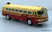 Flxible Clipper, Trailways Clipper: Birmingham 1:50 diecast Model Bus by Corgi