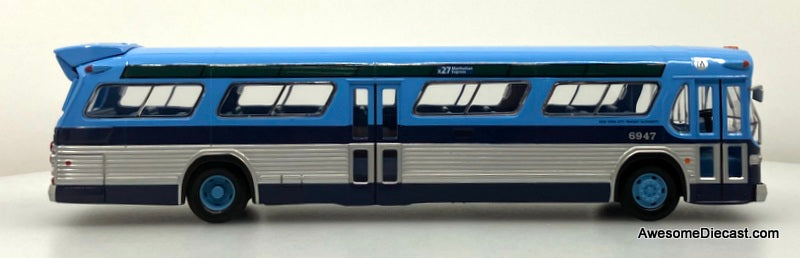 RARE!! GM Fishbowl: New York Transit Authority 1:50 Diecast Model Bus by Corgi