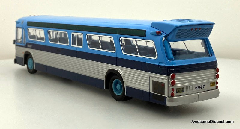 RARE!! GM Fishbowl: New York Transit Authority 1:50 Diecast Model Bus by Corgi