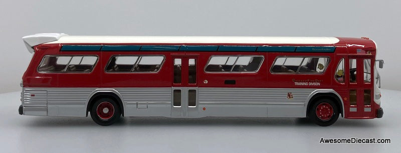 GM Fishbowl Bus: Chicago Fire Department 1:50 Diecast Model Bus by Corgi