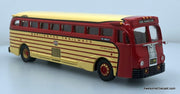 Yellow Coach 743: Burlington Trailways, Los Angeles 1:50 Diecast Model Bus by Corgi