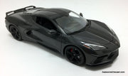 2020 Chevrolet Corvette C8, Metallic Gray 1:18 Diecast Model Car by Maisto
