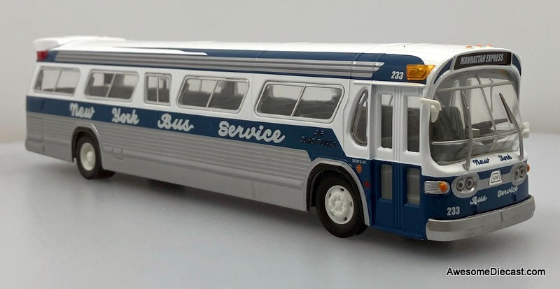 GM 5301 Fishbowl: New York Bus Service 1:50 Diecast Model Bus by Corgi