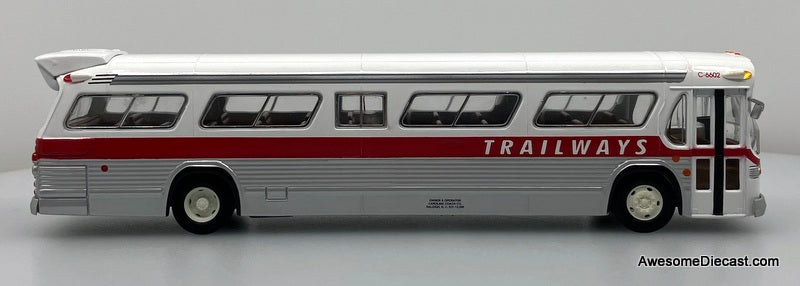 GM 5302: Trailways 1:50 Diecast Model Bus by Corgi