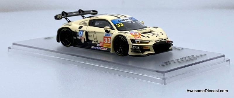 Audi R8 IMS GT3 EVO 111 TBC #33, Milk White 1:64 Diecast Model Car by Kilo Works