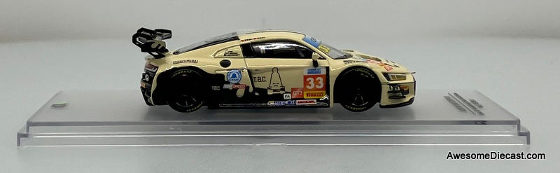 Audi R8 IMS GT3 EVO 111 TBC #33, Milk White 1:64 Diecast Model Car by Kilo Works