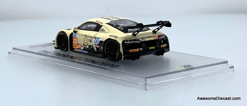 Audi R8 IMS GT3 EVO 111 TBC #33, Milk White 1:64 Diecast Model Car by Kilo Works
