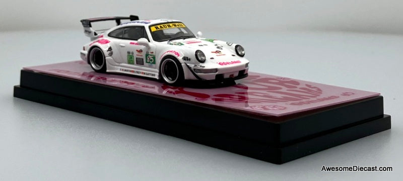 Porsche 964 RWB #85 Iron Lady 1:64 Diecast Model Car by Decode
