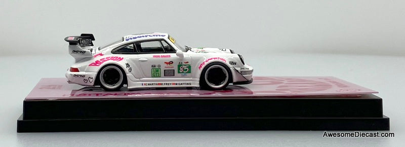 Porsche 964 RWB #85 Iron Lady 1:64 Diecast Model Car by Decode