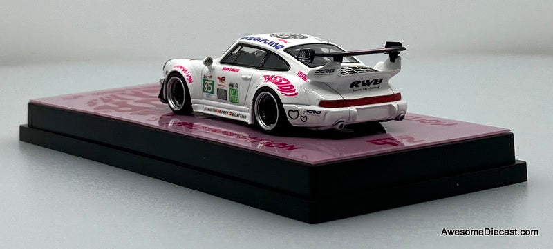 Porsche 964 RWB #85 Iron Lady 1:64 Diecast Model Car by Decode