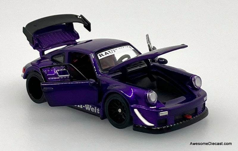 Porsche 930 RWB, Violet Purple 1:64 Diecast Model Car by TPC