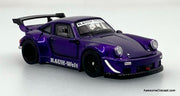 Porsche 930 RWB, Violet Purple 1:64 Diecast Model Car by TPC