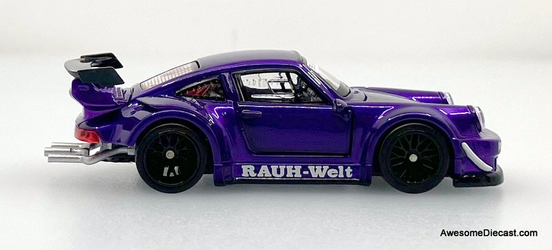 Porsche 930 RWB, Violet Purple 1:64 Diecast Model Car by TPC
