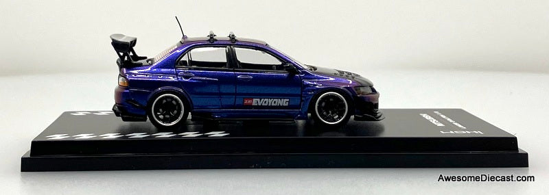 Mitsubishi Lancer Evolution IX, Chameleon Purple 1:64 Diecast Model Car by IHCM