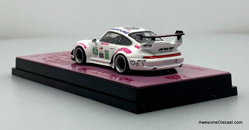 Porsche 993 RWB #85 Iron Lady 1:64 Diecast Model Car by Decode