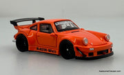 Porsche 930 RWB, Metallic Orange 1:64 Diecast Model Car by TPC
