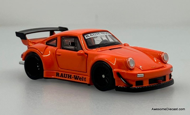 Porsche 930 RWB, Metallic Orange 1:64 Diecast Model Car by TPC