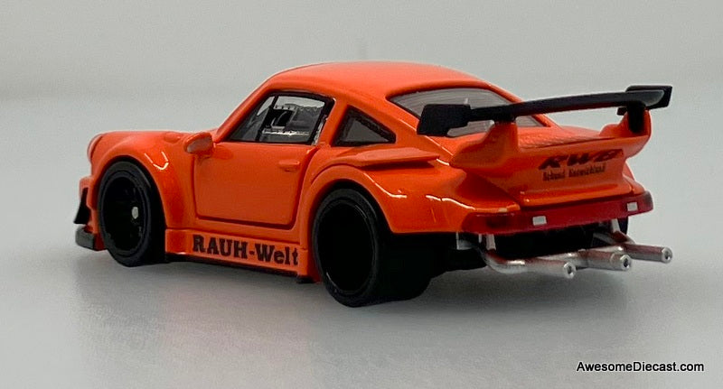 Porsche 930 RWB, Metallic Orange 1:64 Diecast Model Car by TPC
