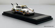 Porsche 964 RWB Wide Body, White: Apple Livery 1:64 Diecast Model Car by Street Weapon