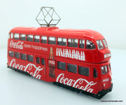 Corgi 1:76 1934 Double Decker Tram: Coca Cola Open Happiness