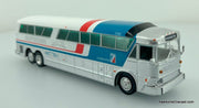 1969 MCI MC-7 Challenger Coach 1:87 Scale Replica by Iconic Replicas: Greyhound Pepsi Scheme