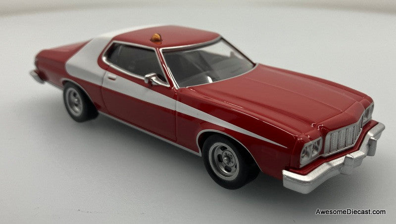 1976 Ford Gran Torino, Red/White (TV Series Starsky & Hutch) 1:43 Diecast Model Car by Norev