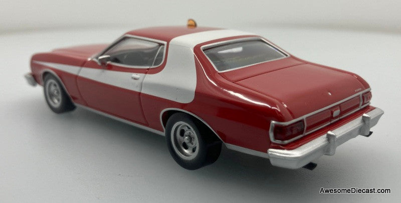 1976 Ford Gran Torino, Red/White (TV Series Starsky & Hutch) 1:43 Diecast Model Car by Norev