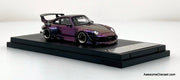 Porsche 993 RWB, Chameleon Green 1:64 Diecast Model Car by Street Warrior