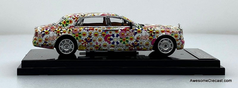 Rolls Royce Phantom V11, Sunflower 1:64 Diecast Model Car by Street Warrior