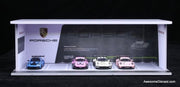 Porsche Parking w/Lighting 1:64 Diorama by M-Cool
