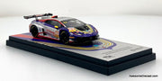 Lamborghini Huracan GT3 EV02 #63 Ultraman Tiga Livery 2026 China GT 1:64 Diecast Model Car by Trends Hobby