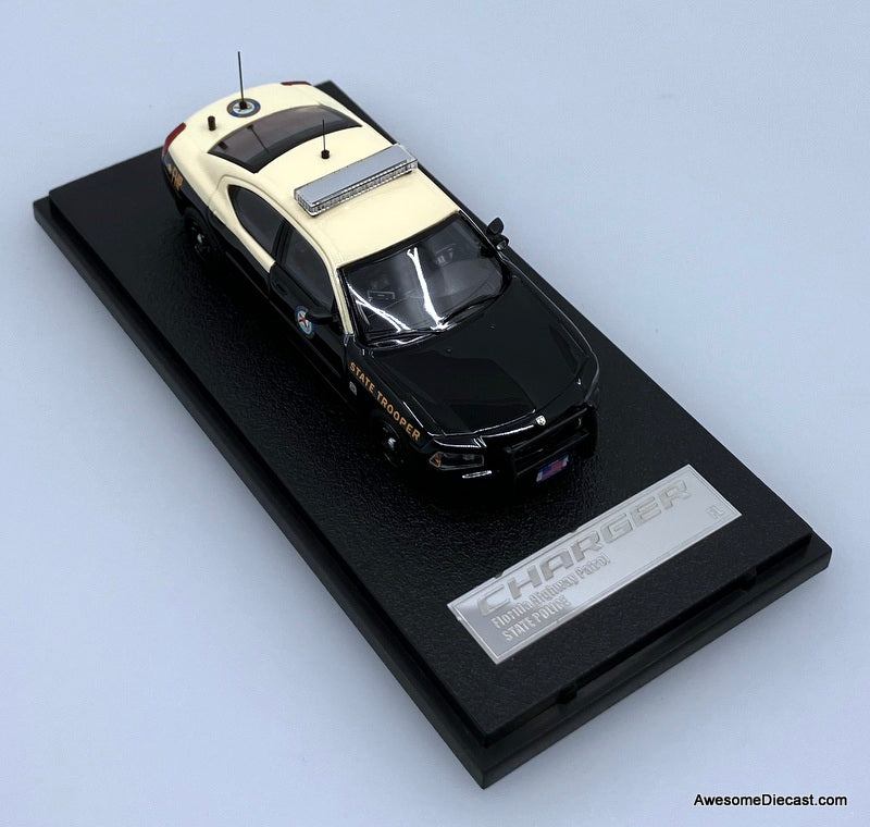 Dodge Charger: Florida Highway Patrol 1:64 Diecast Model Car by Rollin