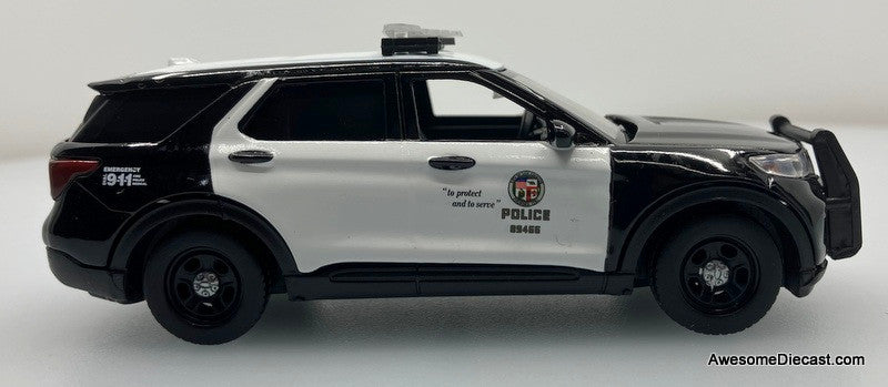 2022 Ford Police Interceptor Utility: Los Angeles Police Department 1:43 Diecast Model Car by Motor Max