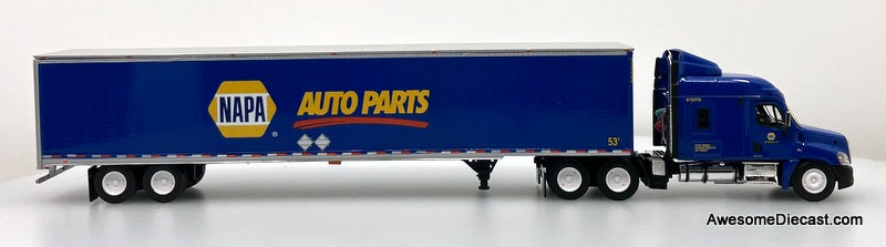 RARE!! Freightliner Sleeper tractor w/53' Trailer: NAPA Auto Parts 1:64 Diecast Model Truck by DCP