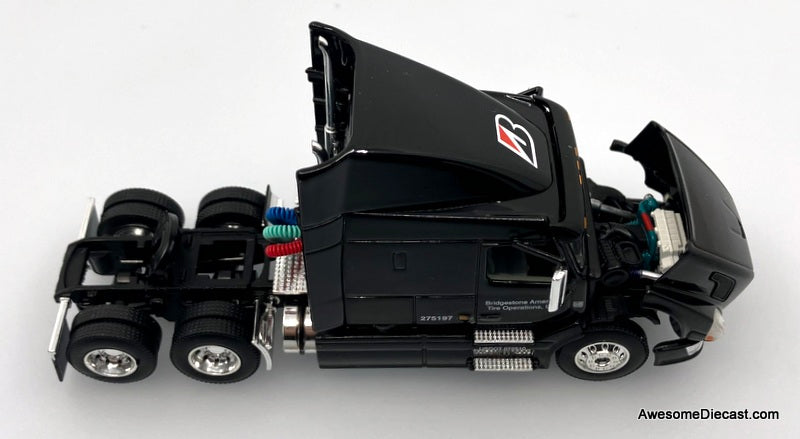 Volvo VN630 Sleeper w/53' Trailer: Bridgestone/Firestone 1:64 Diecast Model Truck by DCP