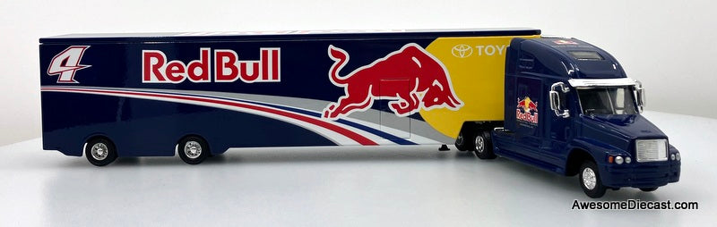 2011 Freightliner Sleeper Tractor w/Car Transporter: Kasey Kahne #4 Red Bull 1:64 Diecast Model Truck by Lionel