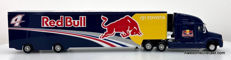 2011 Freightliner Sleeper Tractor w/Car Transporter: Kasey Kahne #4 Red Bull 1:64 Diecast Model Truck by Lionel