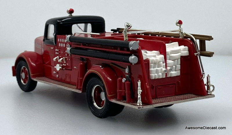 RARE!! Mack L Closed Cab Pumper Engine Chicago Fire Department 1:50 Diecast Model Fire truck by Corgi