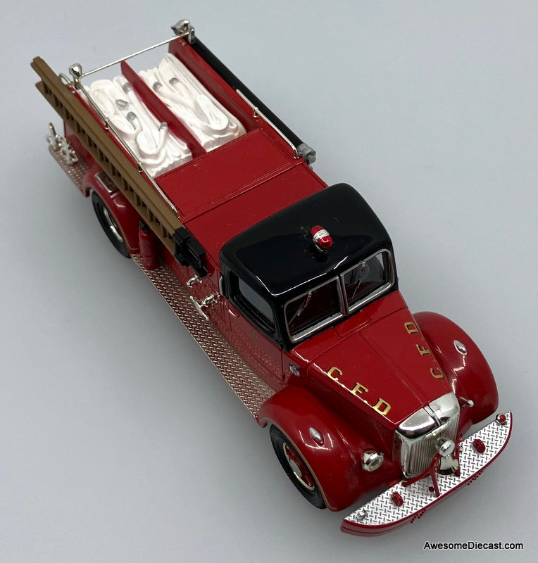 RARE!! Mack L Closed Cab Pumper Engine Chicago Fire Department 1:50 Diecast Model Fire truck by Corgi