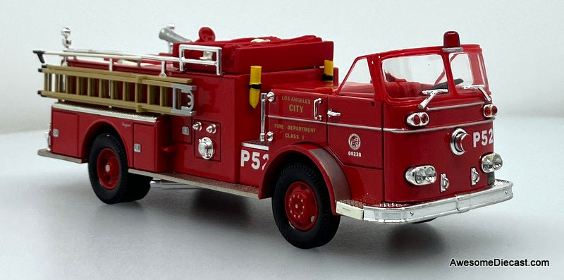 Seagrave K Open Cab: Los Angeles City Fire Department 1:50 Diecast Model Fire Truck by Corgi