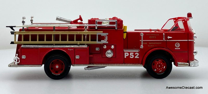 Seagrave K Open Cab: Los Angeles City Fire Department 1:50 Diecast Model Fire Truck by Corgi
