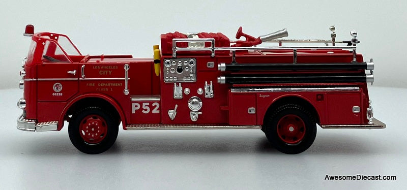 Seagrave K Open Cab: Los Angeles City Fire Department 1:50 Diecast Model Fire Truck by Corgi