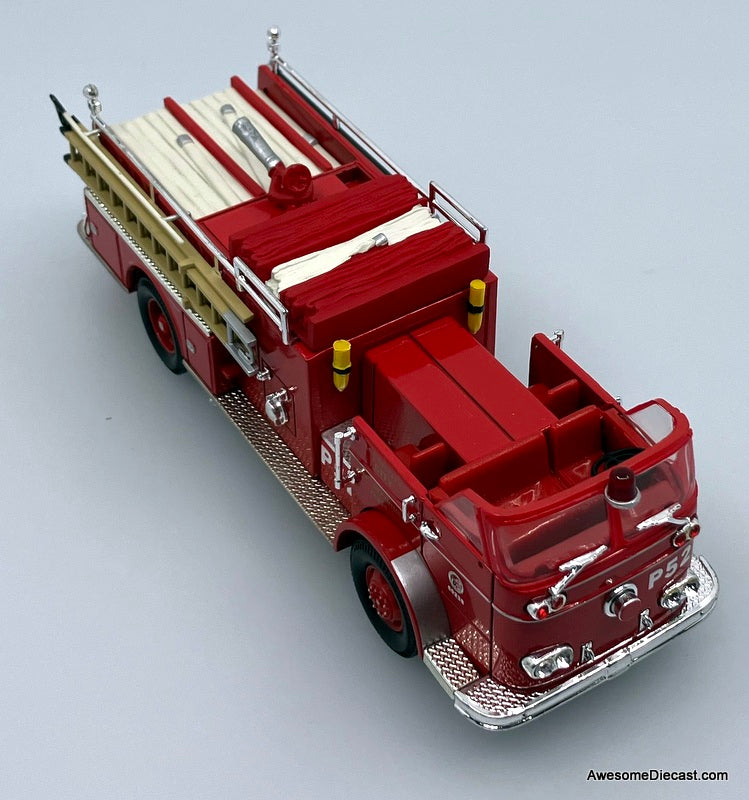 Seagrave K Open Cab: Los Angeles City Fire Department 1:50 Diecast Model Fire Truck by Corgi