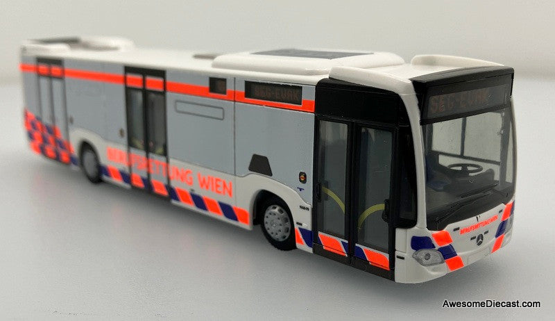 Mercedes Citaro: Professional Fire Rescue Service Vienna 1:87 ABS Plastic Model Bus by Rietze