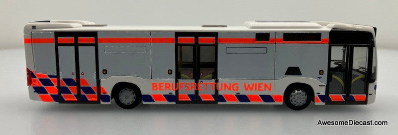 Mercedes Citaro: Professional Fire Rescue Service Vienna 1:87 ABS Plastic Model Bus by Rietze