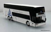 Van Hool TDX45 Double Decker Bus: Stardust Tours 1:87 Diecast Model Bus by Iconic Replicas