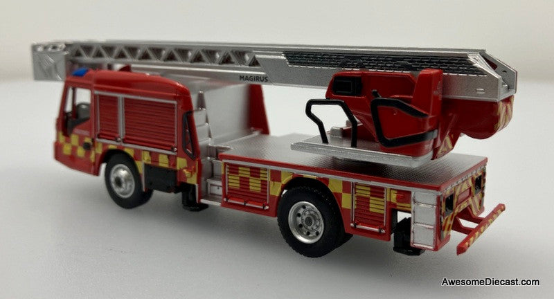 Magirus M32L-AS N.B. Frederiksborg Fire Department  1:87 ABS Plastic Ladder Truck by PCX87