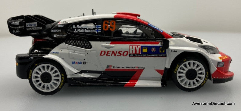 Toyota GR Yaris Rally 1 Hybrid #69 2023 Central Europe Rally 1:43 Diecast Model Car by IXO